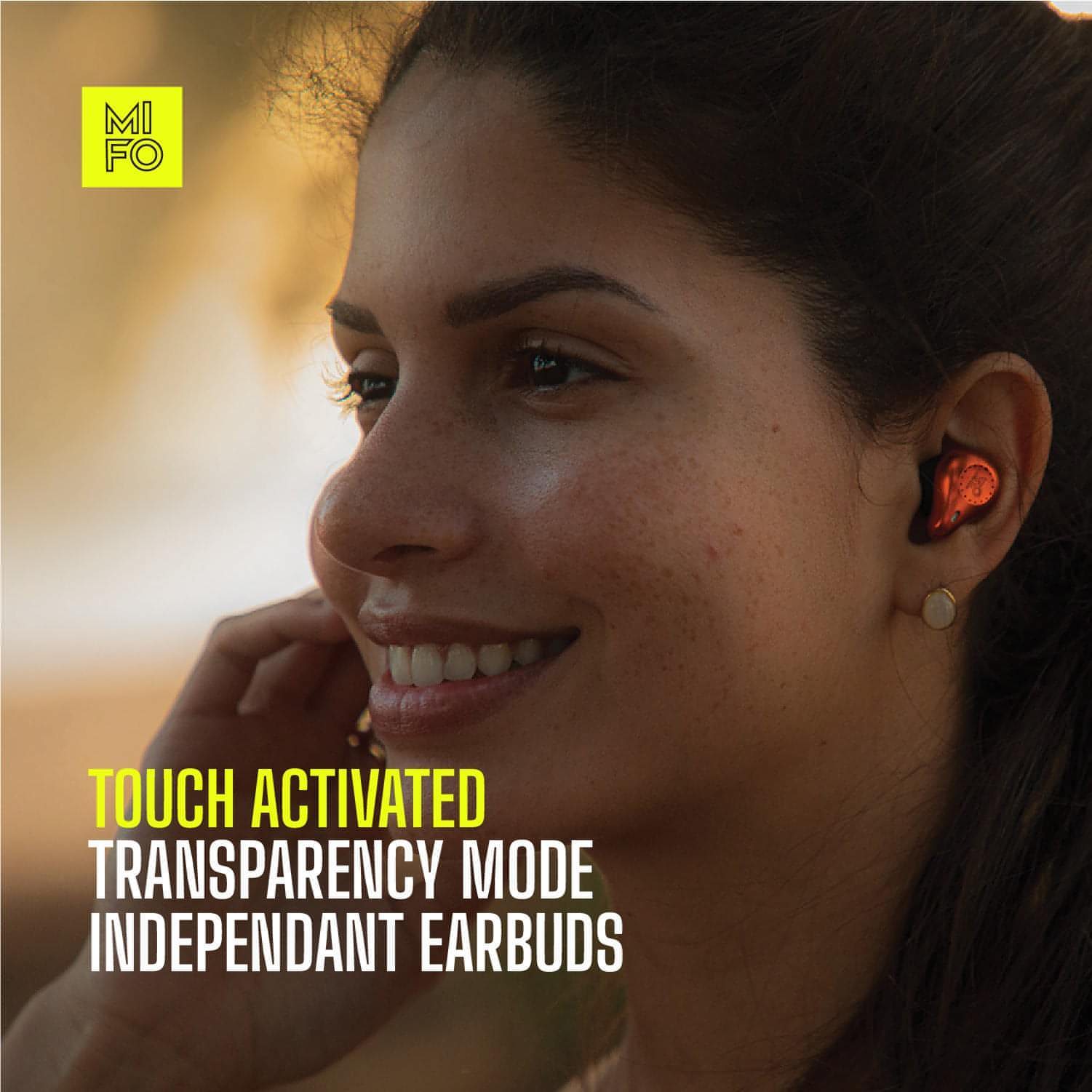 Women Happy with Mifo Earbuds because of features